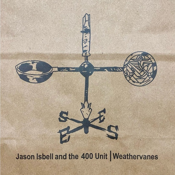 New Jason Isbell and The 400 Unit Weathervanes Paper Bag 13x13x7 - Picture 3 of 7
